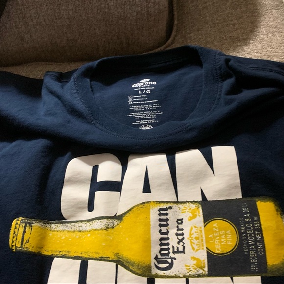 Cancun extra corona long sleeve tee shirt - Picture 2 of 3